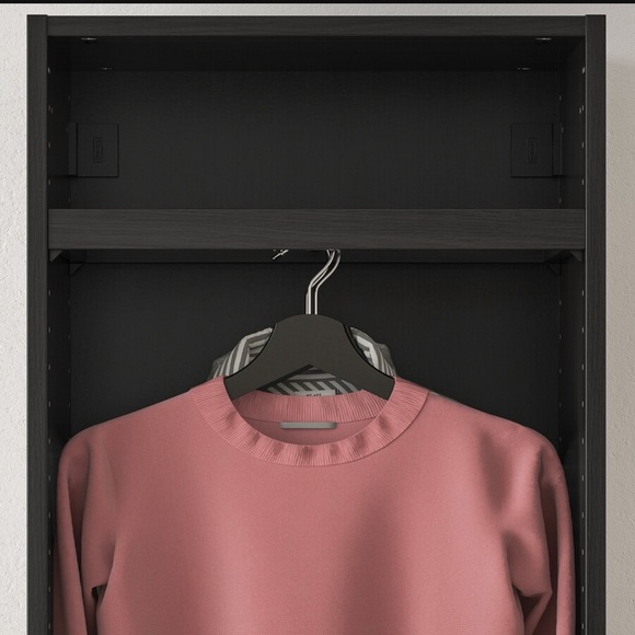 KOMPLEMENT 604.464.61 Clothesrail black-brown19 5/8x13 3/4“for IKEA PAX wardrobe - Picture 3 of 3